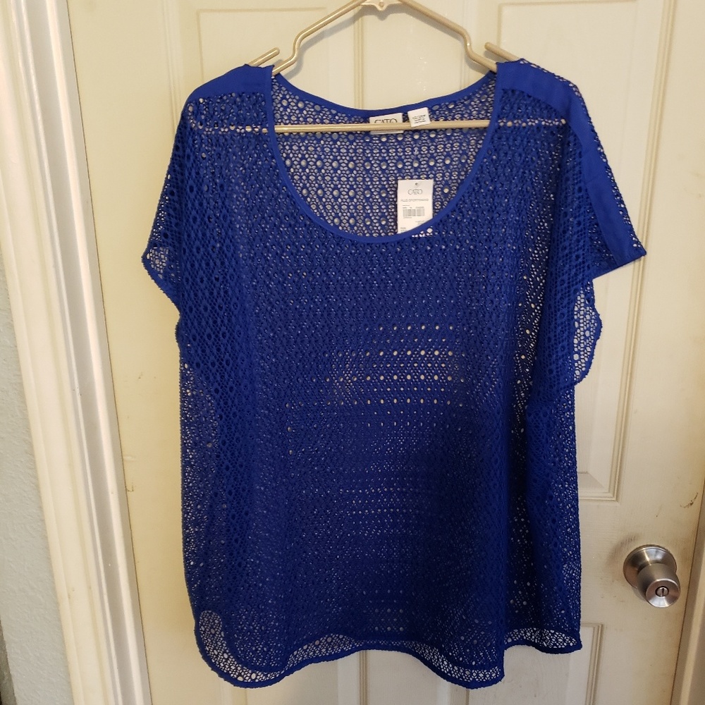 Netting over shirt